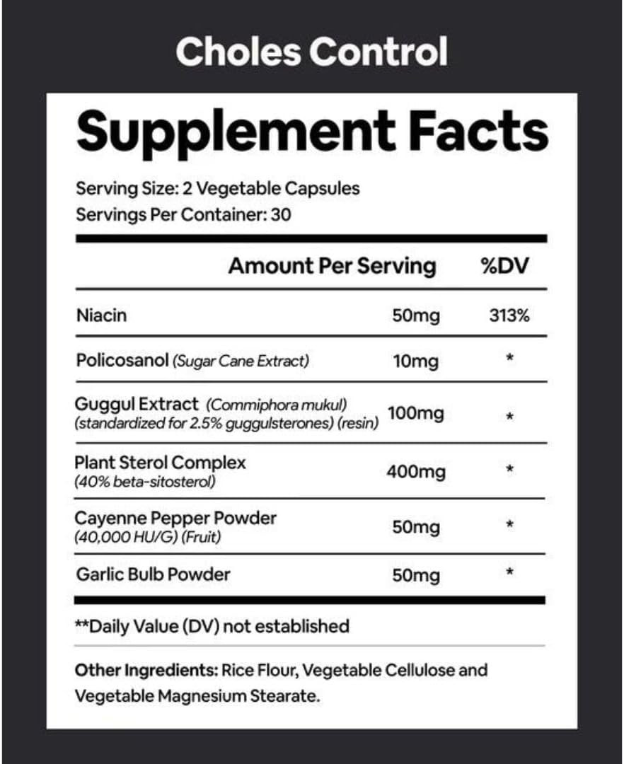 Black Girl Vitamins Choless - Supplement For Energy And Wellness Support, Niacin, Gluten-Free, 60Ct