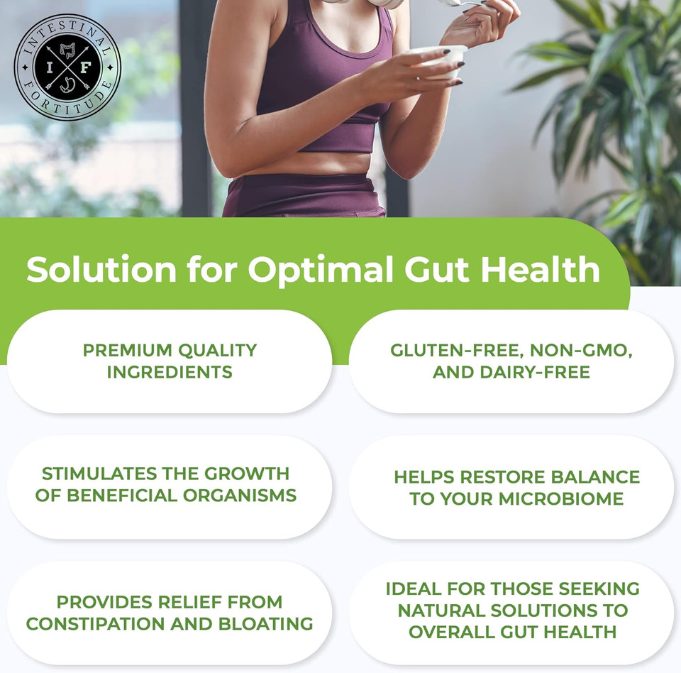 Intestinal Fortitude Phage 1 - Ultimate Gut Health Supplement, Total Restore Intestinal Defense, Patented Bacteriophage Blend For Gut Support, Digestive & Immune System Health, Destroy Bad Bacteria