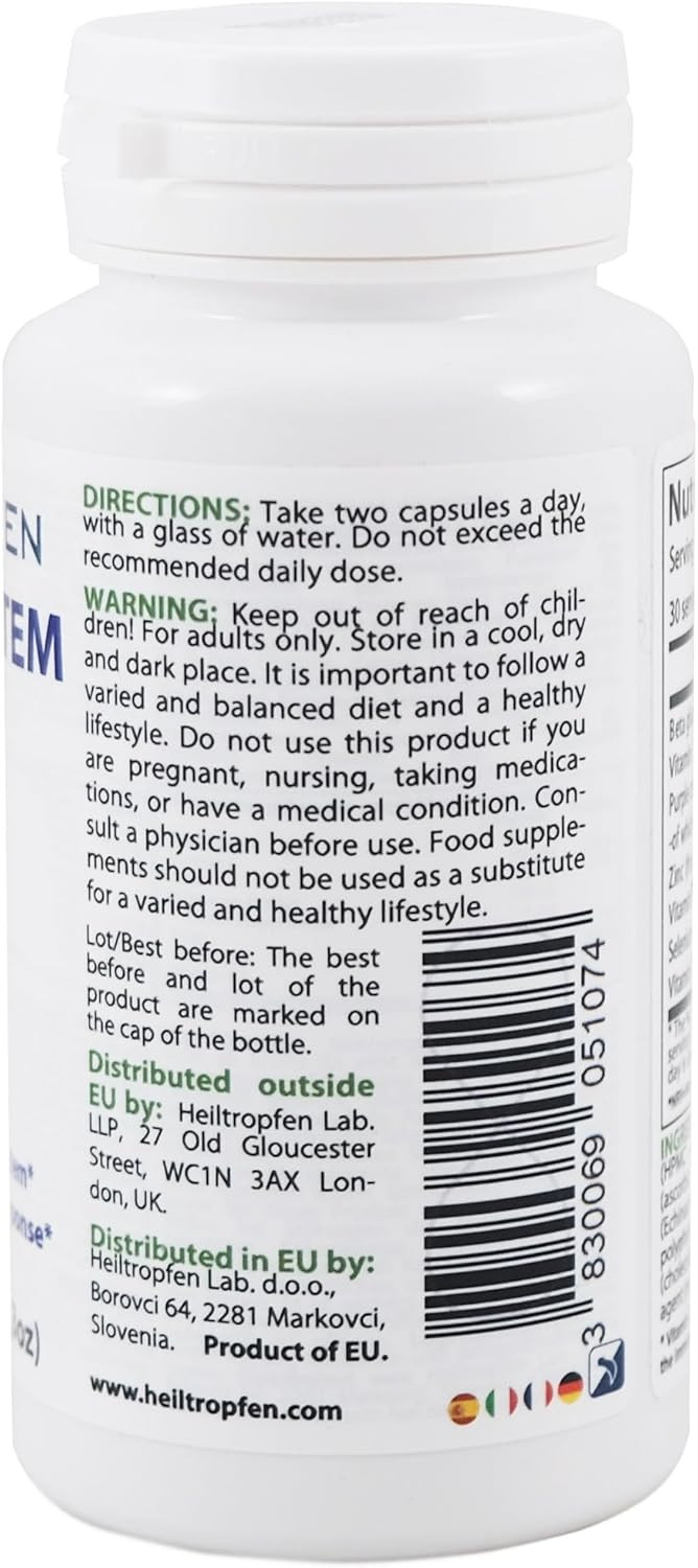 Immune System Boost | 60 Veggie Capsules | Dietary Supplement