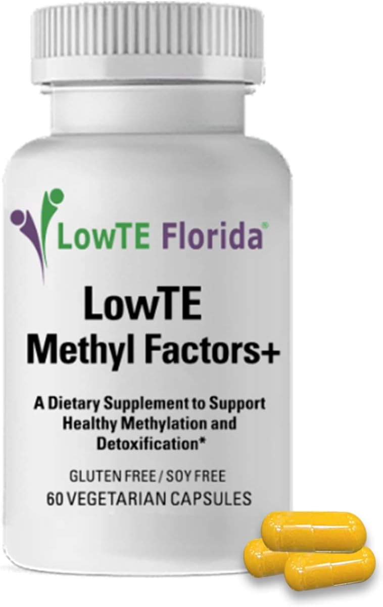 Methyl Factors + - 60 Capsules I B Vitamins, Folate & Riboflavin For Normal Heart, Liver & Brain Function*, Energizing & Mood Boosting Supplement