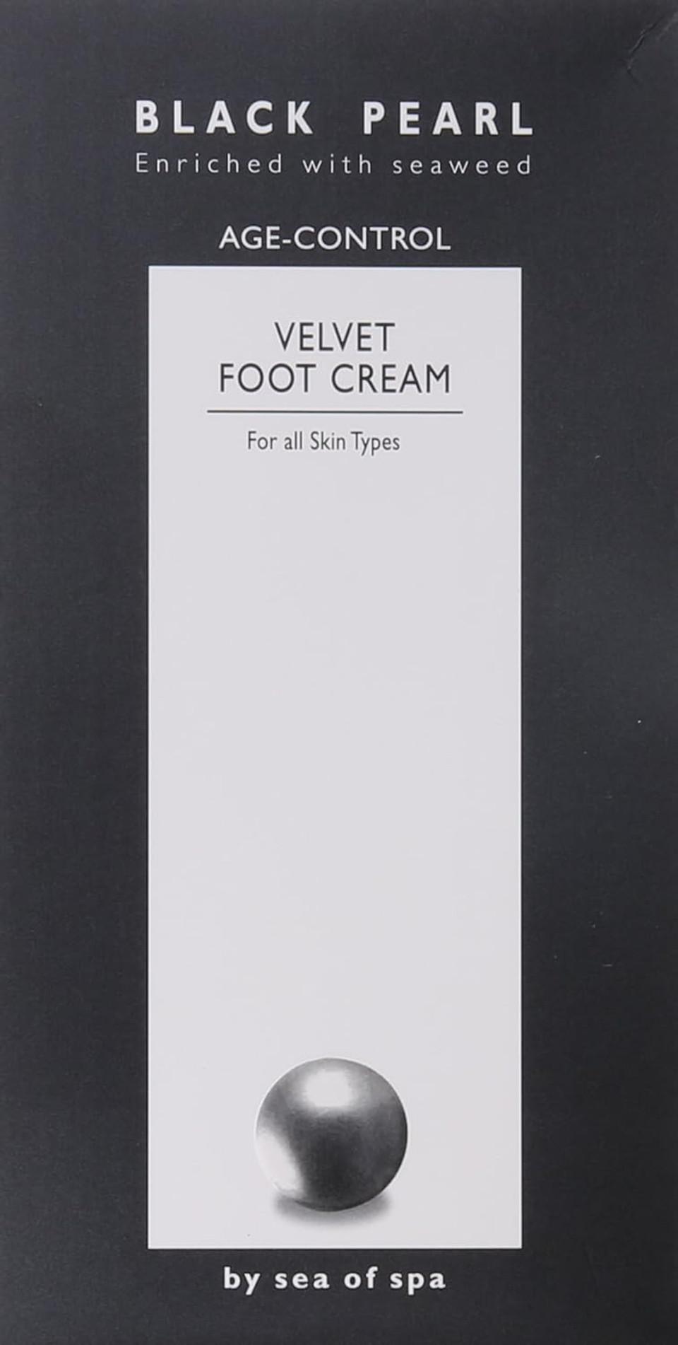 Sea Of Spa Black Pearl - Foot Cream, 5.1 Ounce