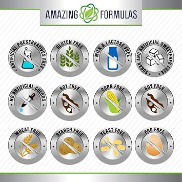 Amazing Formulas Melatonin Supplement | 10 Mg Per Serving | 250 Tablets | Non Gmo | Gluten Free | Made In Usa