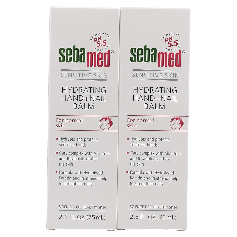 Sebamed Hand & Nail Balm, 2.6 Oz(75Ml), 2 Pack2.6 Fl Oz (Pack Of 2)