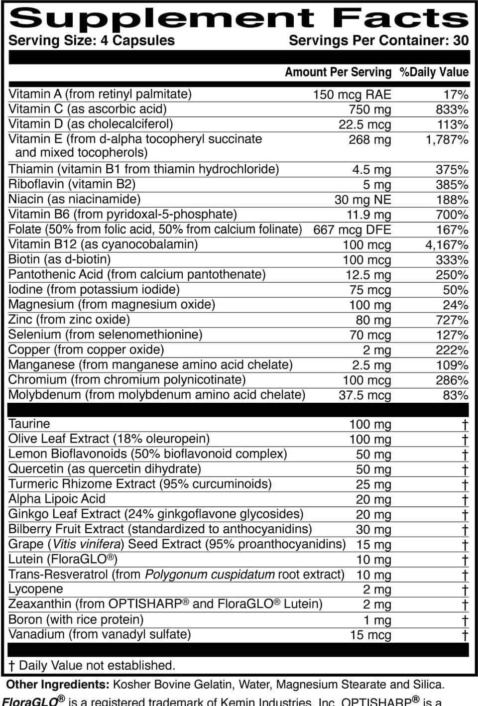Macularprotect Complete  Areds 2 Eye Health Supplement + Daily Multivitamin  30+ Key Nutrients With Lutein & Zeaxanthin - Supports Eye, Vision & Whole Body Health  120 Capsules Macularprotect Complete  Areds 2 Eye Health Supplement + Daily Multivitamin  30+ Key Nutrients With Lutein & Zeaxanthin - Supports Eye, Vision & Whole Body Health  120 Capsules