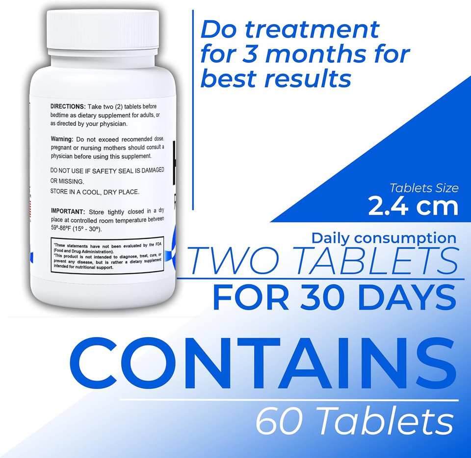  Hgh Complex  60 Tablets - Muscle, Muscle Formula, Post Workout Recovery - Amino Acid Supplement For Increased Energy  30 Day Supply