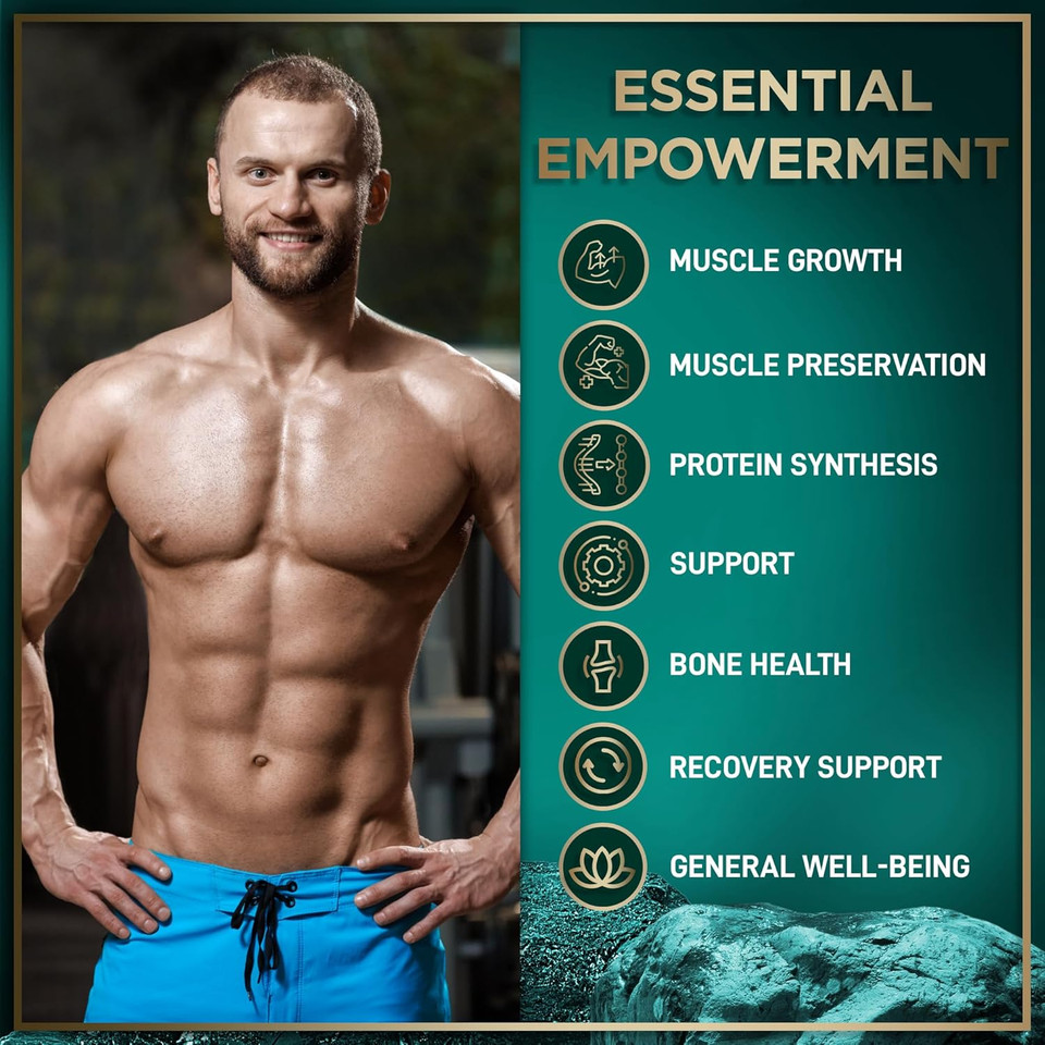 Hmb And Vitamin D3 Supplement Capsules - B-Hydroxy B-Methylbutyrate 1,000-3,000 Mg Hmb Supplements With Vitamin D3 - Muscle Growth, Strength, Performance, Pre-Workout, Muscle Recovery - 360 Caps