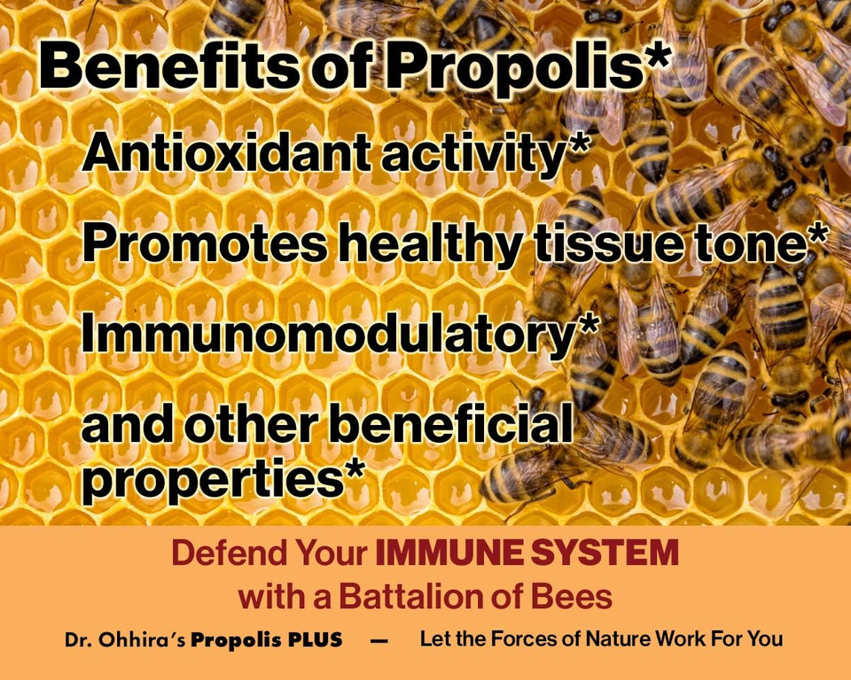 Dr. Ohhira'S Propolis Plus 30 Capsules With Brazilian Green Propolis
