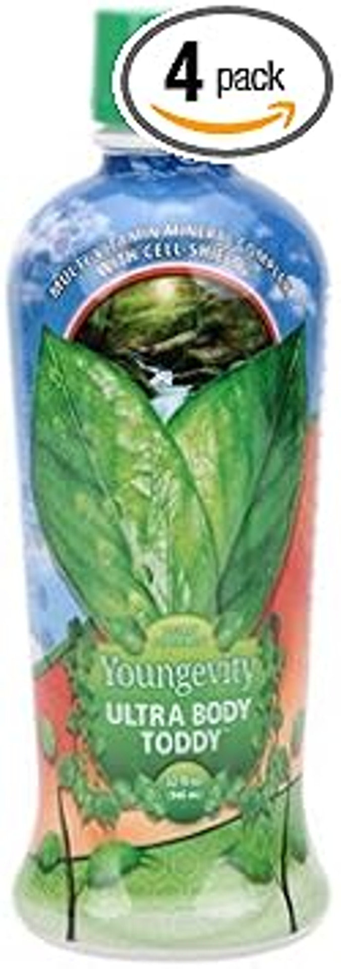 Youngevity Ultra Body Toddy - 100+ Nutrient Mega Multi-Vitamin Mineral Supplement For Men And Women - Enhanced Absorption - Phytonutrients - Amino Acids - (4 Bottles, 32 Oz Each) Youngevity Ultra Body Toddy - 100+ Nutrient Mega Multi-Vitamin Mineral Supplement For Men And Women - Enhanced Absorption - Phytonutrients - Amino Acids - (4 Bottles, 32 Oz Each)