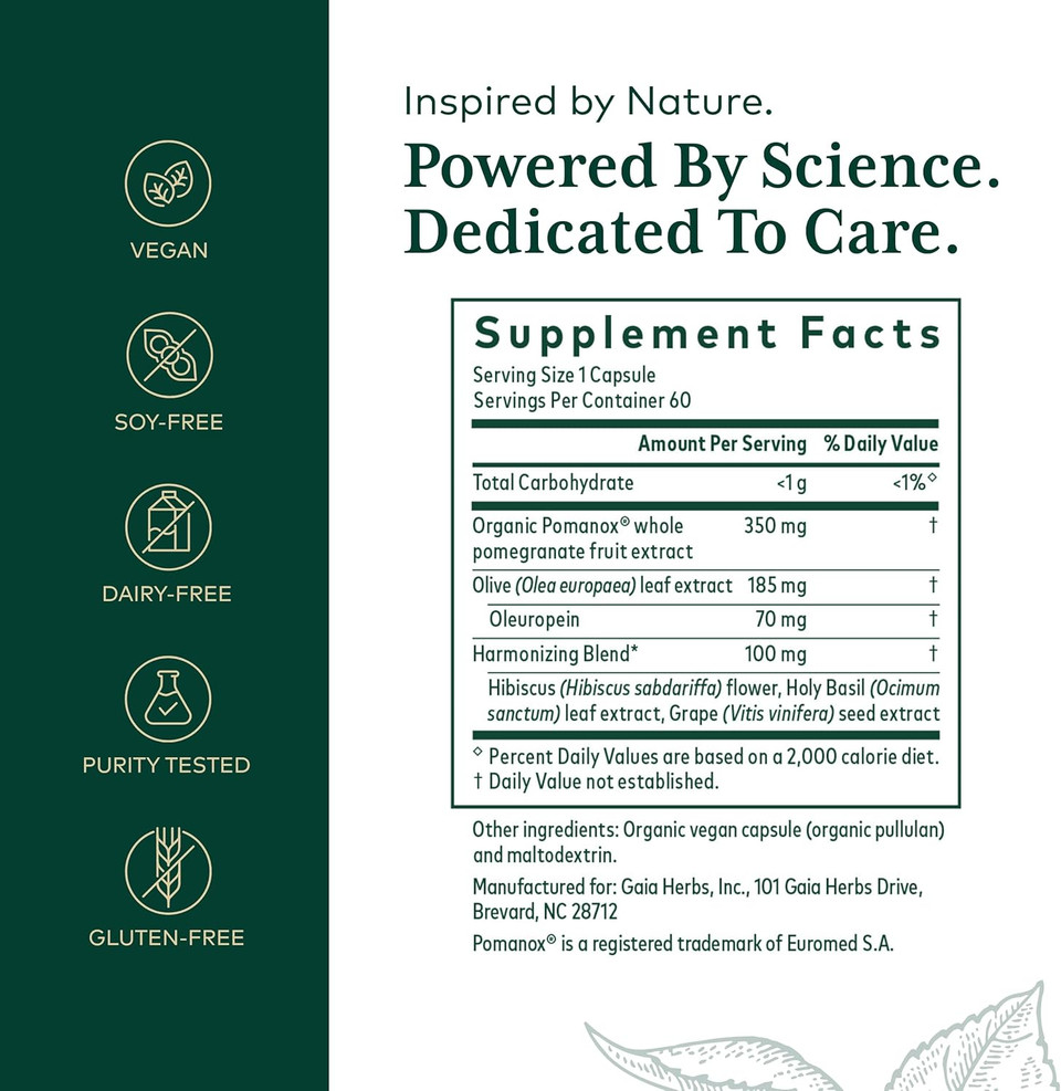 Gaia Herbs Pro Systolic Complex - 60 Caps