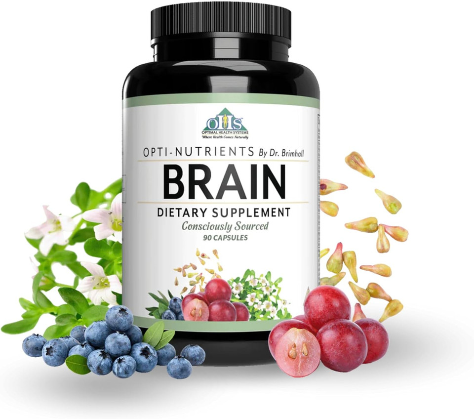 Optimal Health Systems Brain | Most Comprehensive Nootropic + Enzyme Delivery | 700 Mg Scientific Neuroenhancment Blend | Boost Mood, Memory & Focus | 90 Capsules Optimal Health Systems Brain | Most Comprehensive Nootropic + Enzyme Delivery | 700 Mg Scientific Neuroenhancment Blend | Boost Mood, Memory & Focus | 90 Capsules