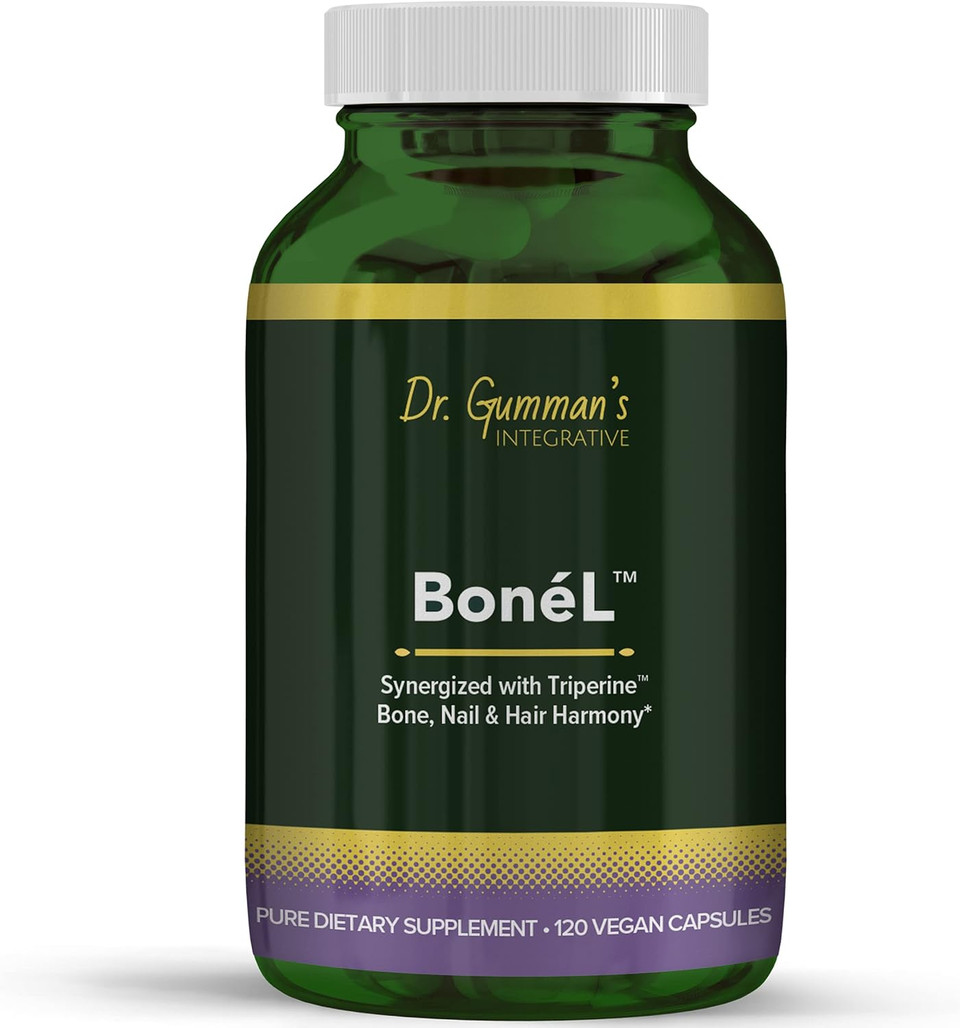 Bone'L - Bone, Nail & Hair Harmony - Highest Potency, Maximum Bio-Activity, Harmony Nutraceuticals Vegan Capsules