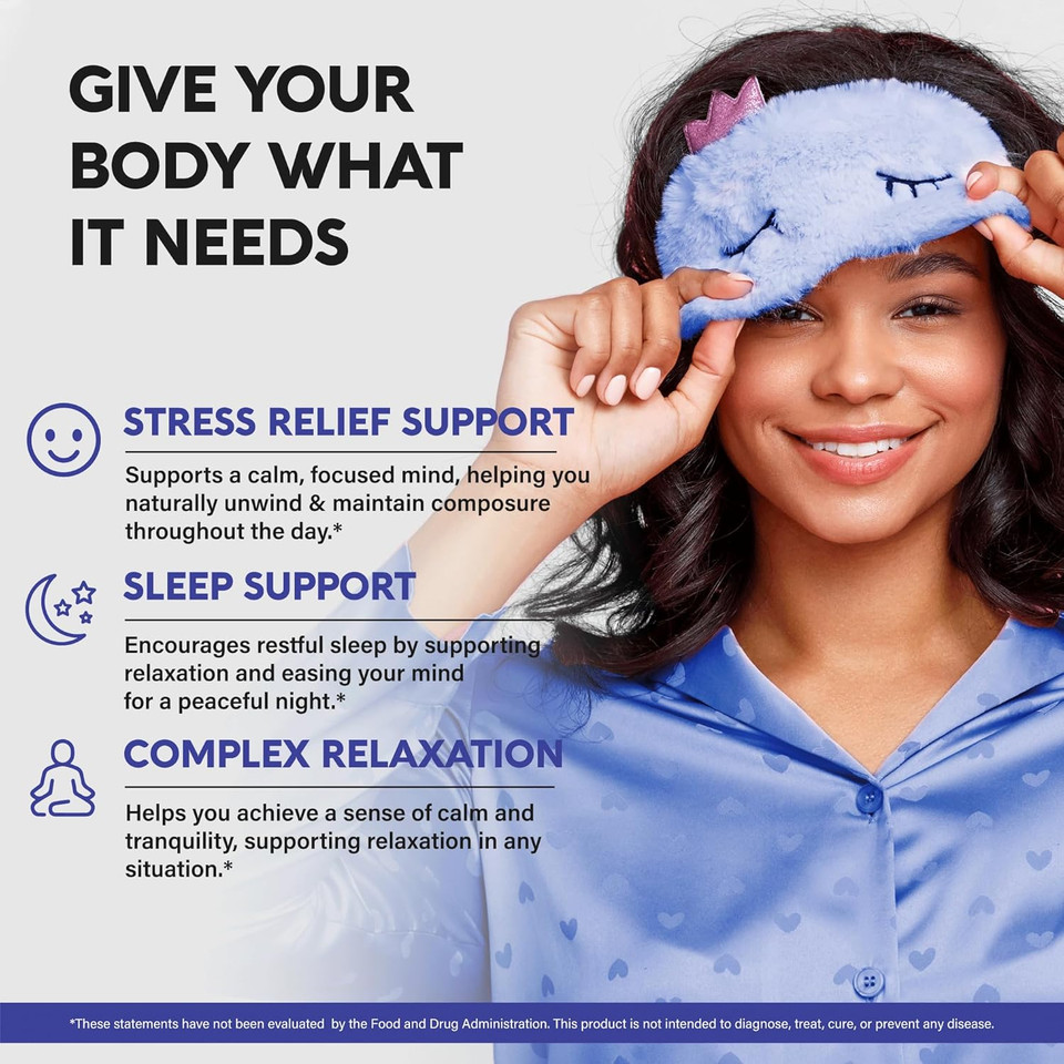 L Theanine 400 Mg | L-Theanine Stress Relief | Extra Strength Supplement | Made In Usa | Relaxation, Sleep & Calm Support | For Men & Women | Plant Based, Non-Gmo & Gluten-Free | 240 Vegan Capsules