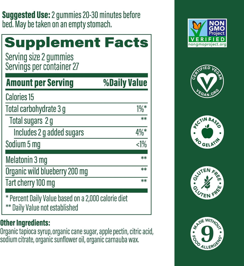 Megafood Melatonin Gummies - Melatonin 3Mg Per Serving To Help Relax & Fall Asleep  For Adults - Berry Flavor, Non-Gmo, Certified Vegan - 54 Gummies (27 Servings) Megafood Melatonin Gummies - Melatonin 3Mg Per Serving To Help Relax & Fall Asleep  For Adults - Berry Flavor, Non-Gmo, Certified Vegan - 54 Gummies (27 Servings)