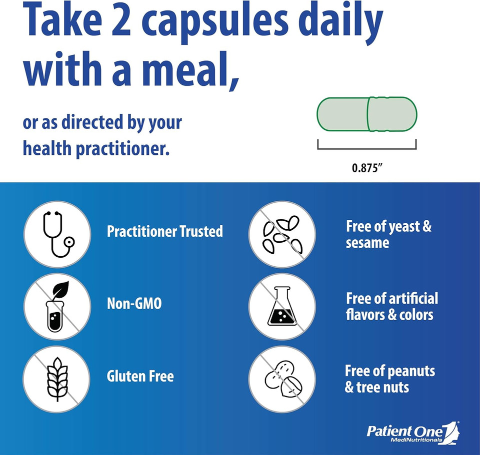 Patient One Metabolic Care | Supplement To Support Healthy Inflammatory Response And Heart Health* | With Fish Oil, Cla And Borage Oil | 240 Capsules