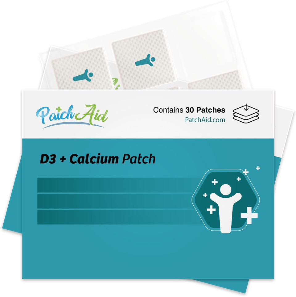 Patchaid D3/Calcium Topical Patch 30-Day Supply