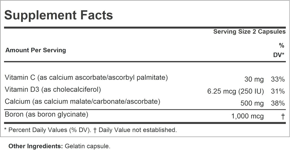 Andrew Lessman Calcium Intensive Care - 60 Capsules - Maintains Healthy Bone And Skeletal Tissues. Vitamin D, Boron. Ultra-Fine, Highly Absorbable Powder In Easy-To-Swallow Capsule. No Additives