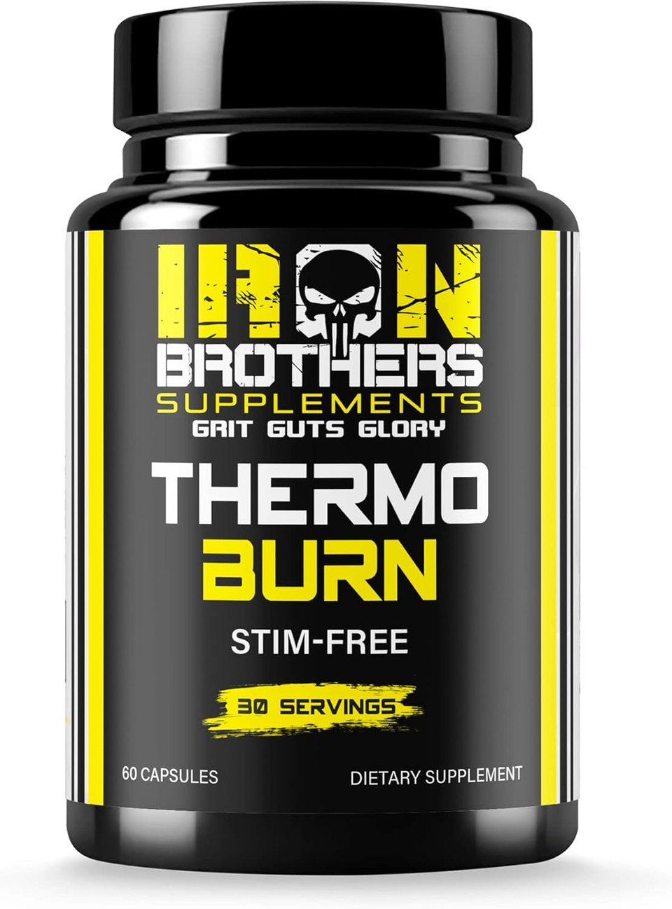 Iron Brothers Supplements Stimulant Free Fat Burners For Women And Men  Weight Loss - Non Stim Thermogenic Fat Burner  Dietary Supplement  Metabolism Booster With Cayenne Pepper  30 Day Supply