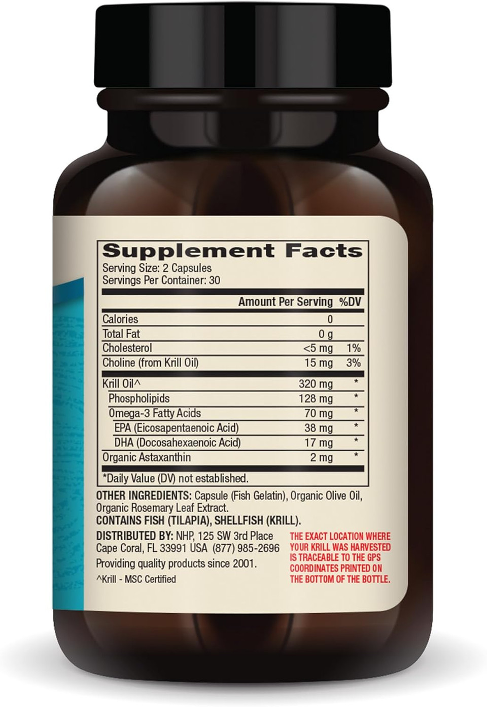 Dr. Mercola Krill Oil For Kids - 320 Mg Krill Oil - Msc Certified - Supports Brain & Body Development - Phospholipid Form For Absorption - Non-Gmo, Gluten-Free & Soy-Free - 60 Capsules