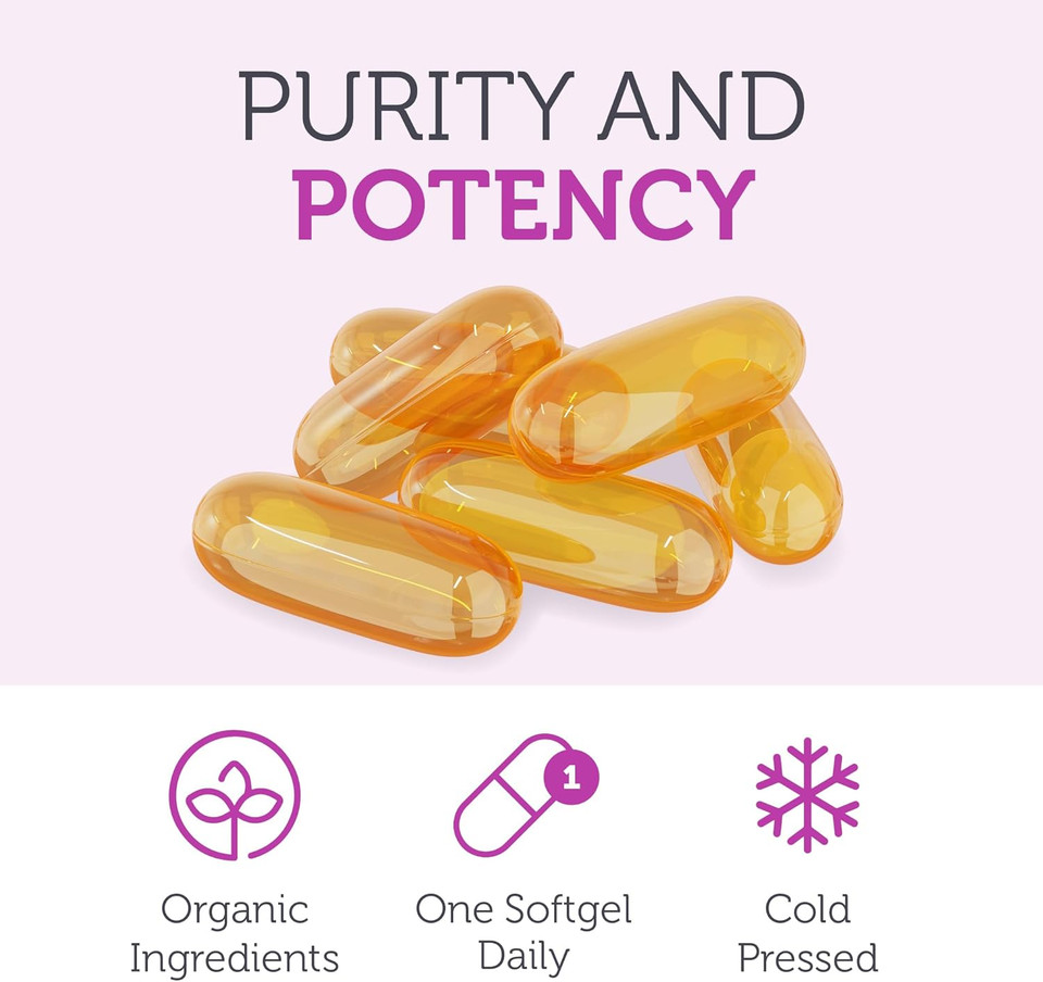 Zahler Organic Flaxseed Oil - 1000Mg Softgels - Cold-Pressed Organic Flax Seed Oil - Organic Omega 3 Ala Supplement - Kosher Non-Gmo Gluten Free Vegetarian-Friendly Flaxseed Supplement (90 Count)