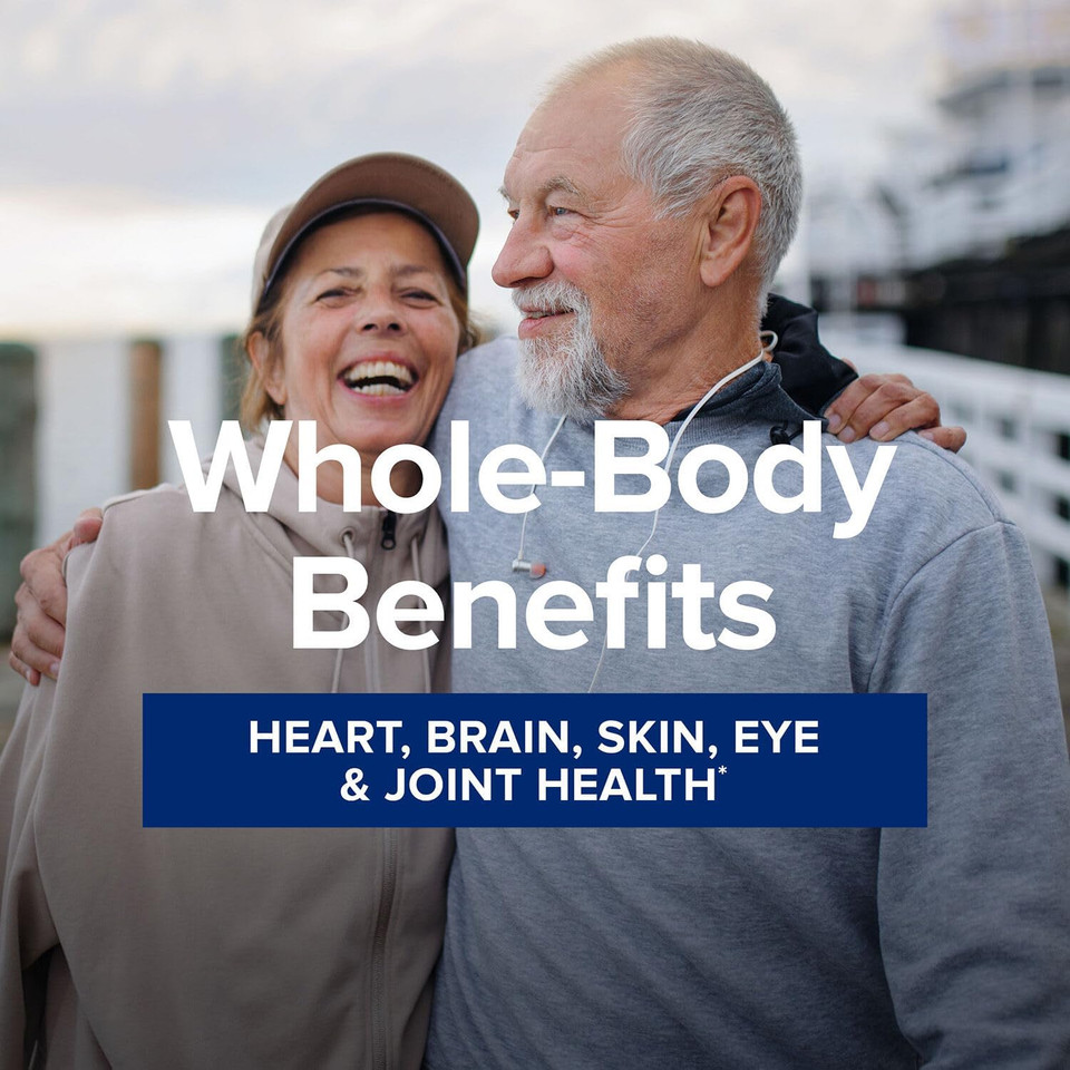 Gnc Triple Strength Fish Oil Mini Omega 3 Supplement, 1000Mg Epa And Dha, Supports Heart, Brain, Skin, Eye And Joint Health, 120 Mini Softgels