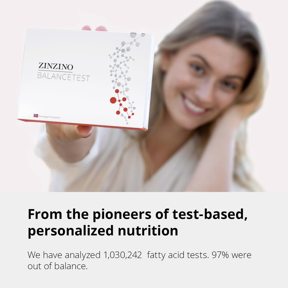 Balancetest - Blood Test Kit To Assess Fatty Acid Levels - Measures 11 Essential Fatty Acids Including Omega-3, 6, 9 - Easy Dry Blood Test