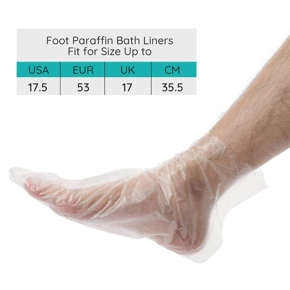 Segbeauty Paraffin Wax Bath Liners For Foot, 400Pcs Extra Large Xl Paraffin Foot Bags, Plastic Paraffin Bath Socks Hot Wax Thera-Py Booties Covers For Foot Wax Treat-Ment Paraffin Wax Machine Segbeauty Paraffin Wax Bath Liners For Foot, 400Pcs Extra Large Xl Paraffin Foot Bags, Plastic Paraffin Bath Socks Hot Wax Thera-Py Booties Covers For Foot Wax Treat-Ment Paraffin Wax Machine
