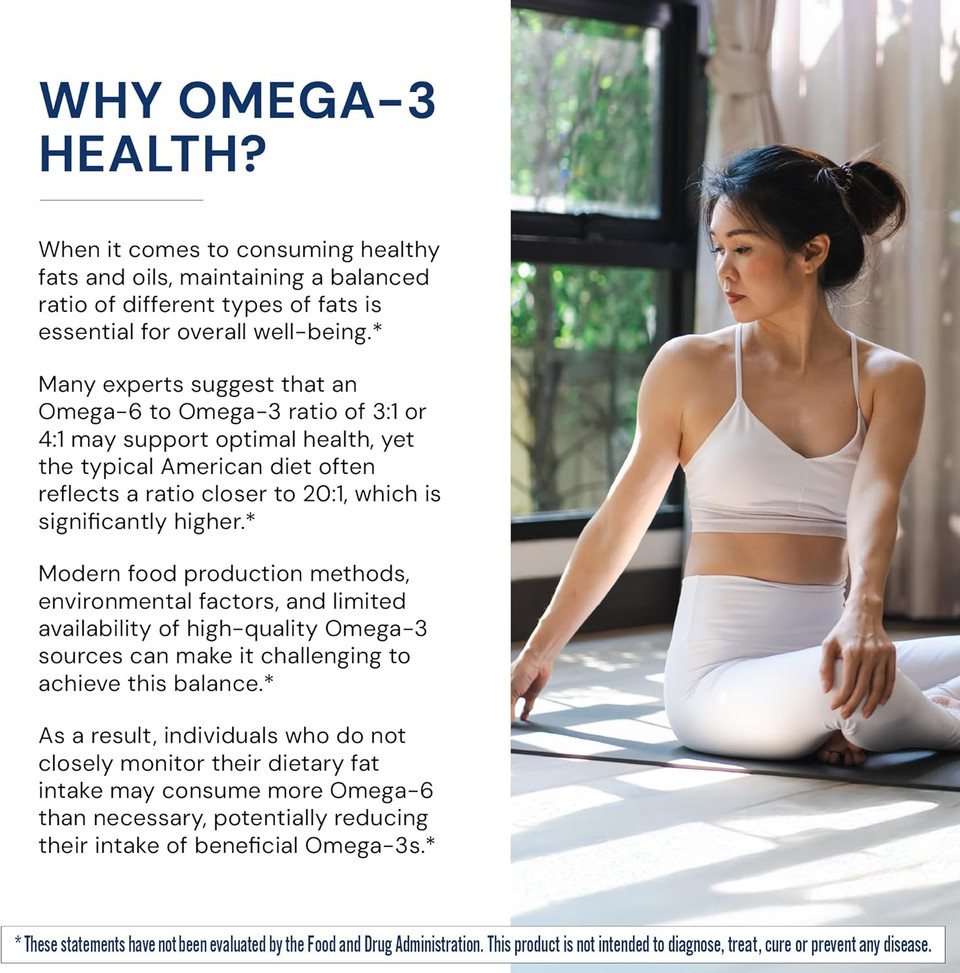 Bodyhealth Omega 3 Health, Fish Oil Supplement For Women And Men, Heart And Brain Health, Fish Oil Pills, Fatty Acid Supplements, Omega 3 Vitamins - 60 Soft Gels