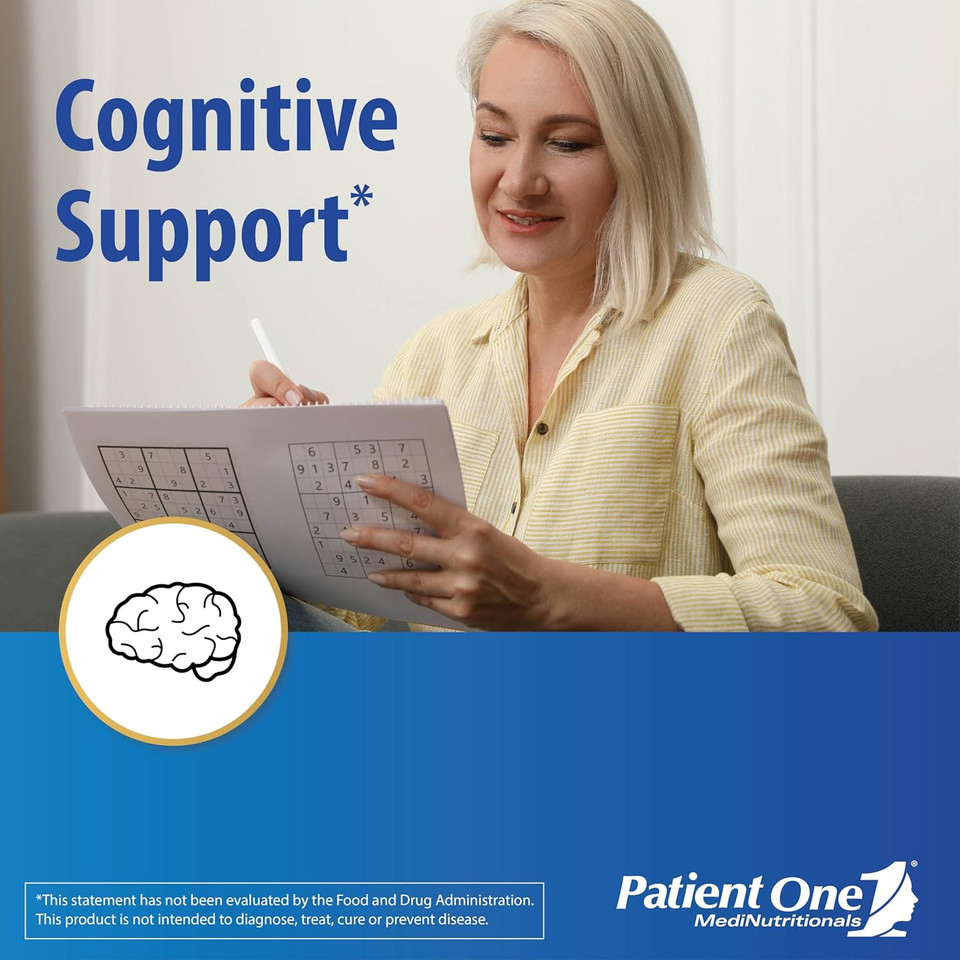 Patient One Omega 2800 Liquid | Supplement To Support Heart, Cognitive And Joint Health* | High-Potency Omega-3 Fish Oil | Lemon Flavor | 5 Fl Oz