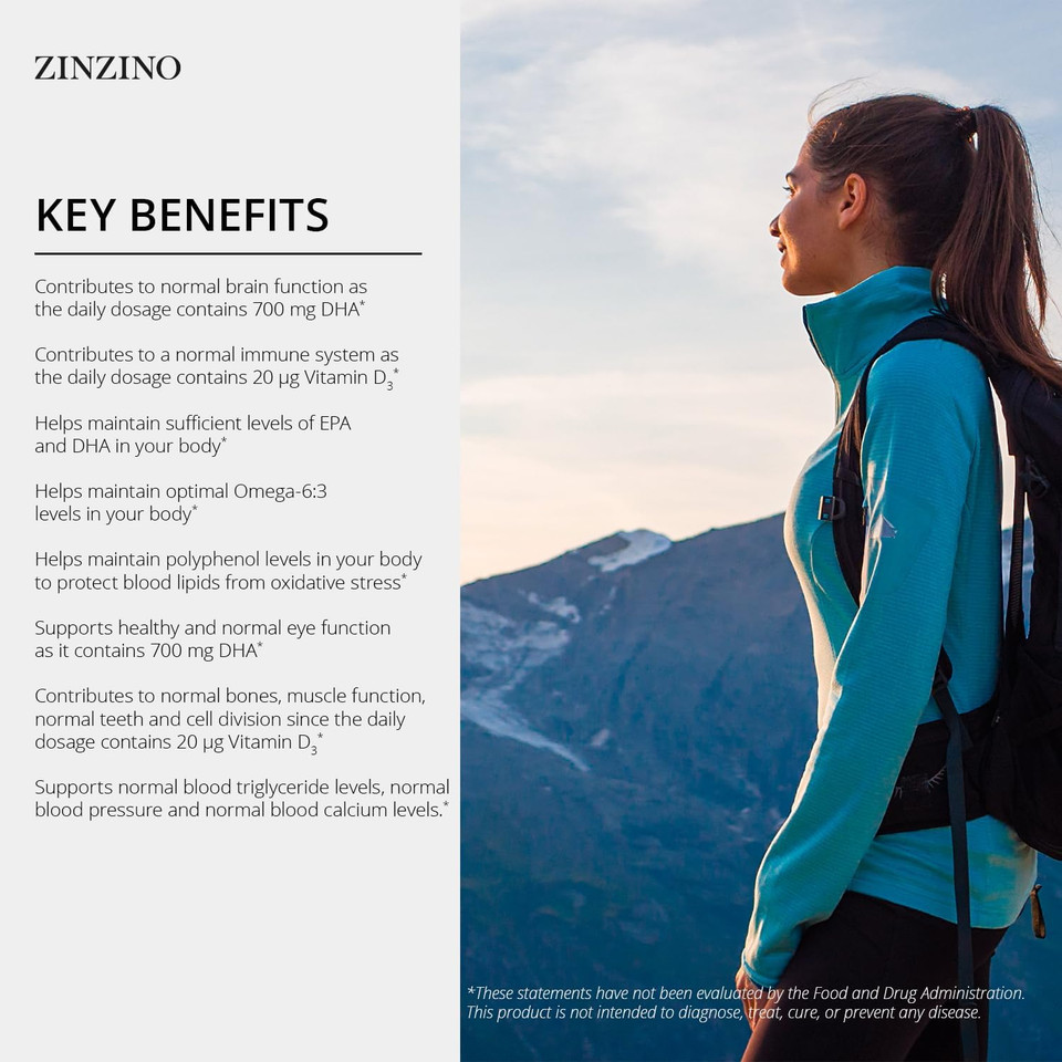 Balanceoil+ - Omega Balance Supplement With Wild-Caught Fish Oil, Olive Oil, Omega-3 & Vitamin D3 - Supports Heart Health & Well-Being - 300Ml