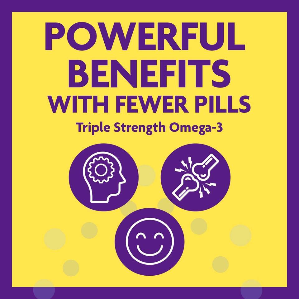 Innovixlabs Triple Strength Omega 3 Supplement, Burpless Fish Oil For Women And Men - 900 Mg Epa & Dha, Brain & Joint Support, Award Winning & Third-Party Tested, 200 Softgels