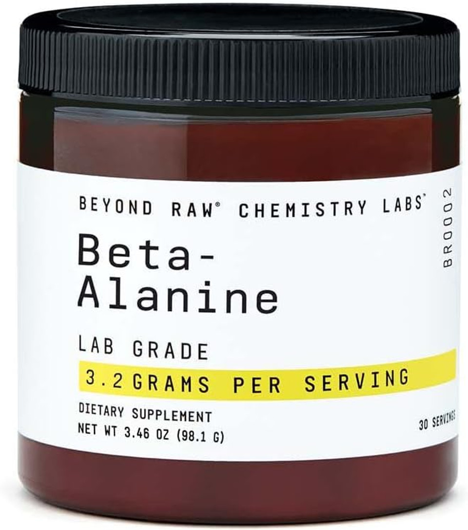 Beyond Raw Chemistry Labs Beta-Alanine Powder, Increases Workout Performance And Decreases Muscle Soreness, 30 Servings Beyond Raw Chemistry Labs Beta-Alanine Powder, Increases Workout Performance And Decreases Muscle Soreness, 30 Servings