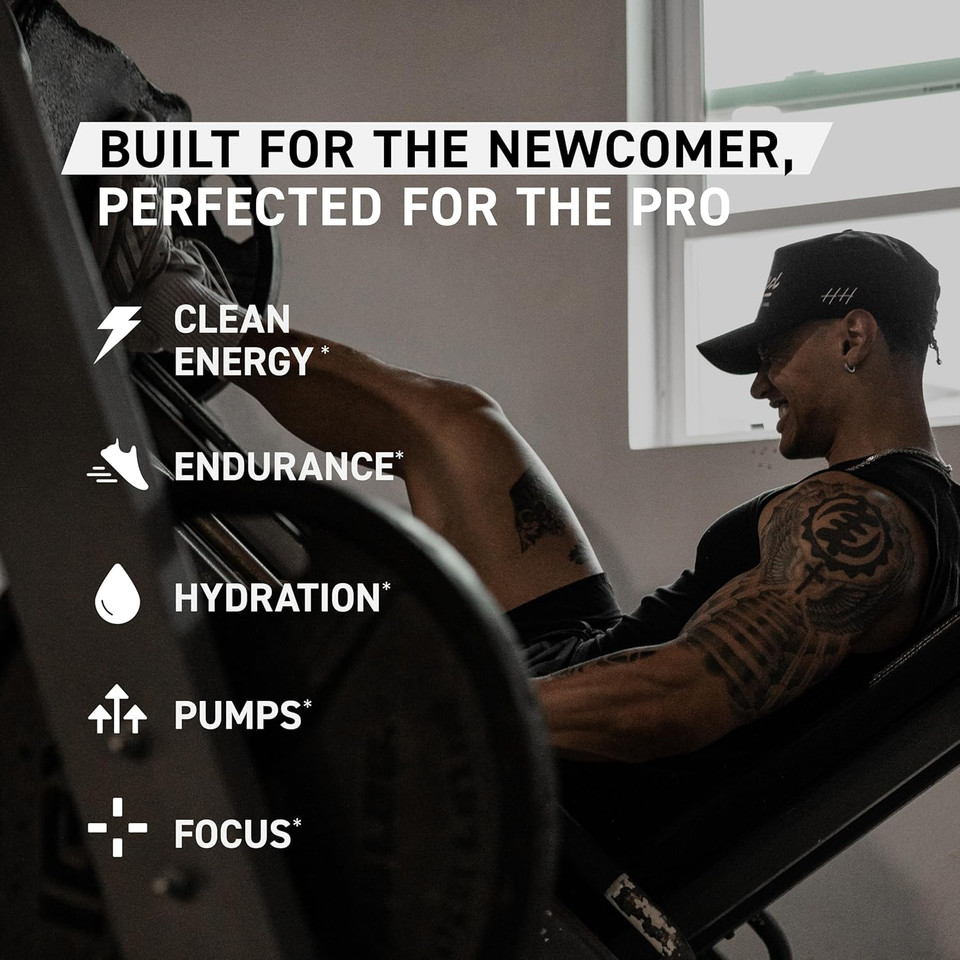 Kaged Original Pre Workout Powder Orange Krush Pre-Kaged Formulated With Creatine, Beta Alanine, Pure Caffeine 20 Servings