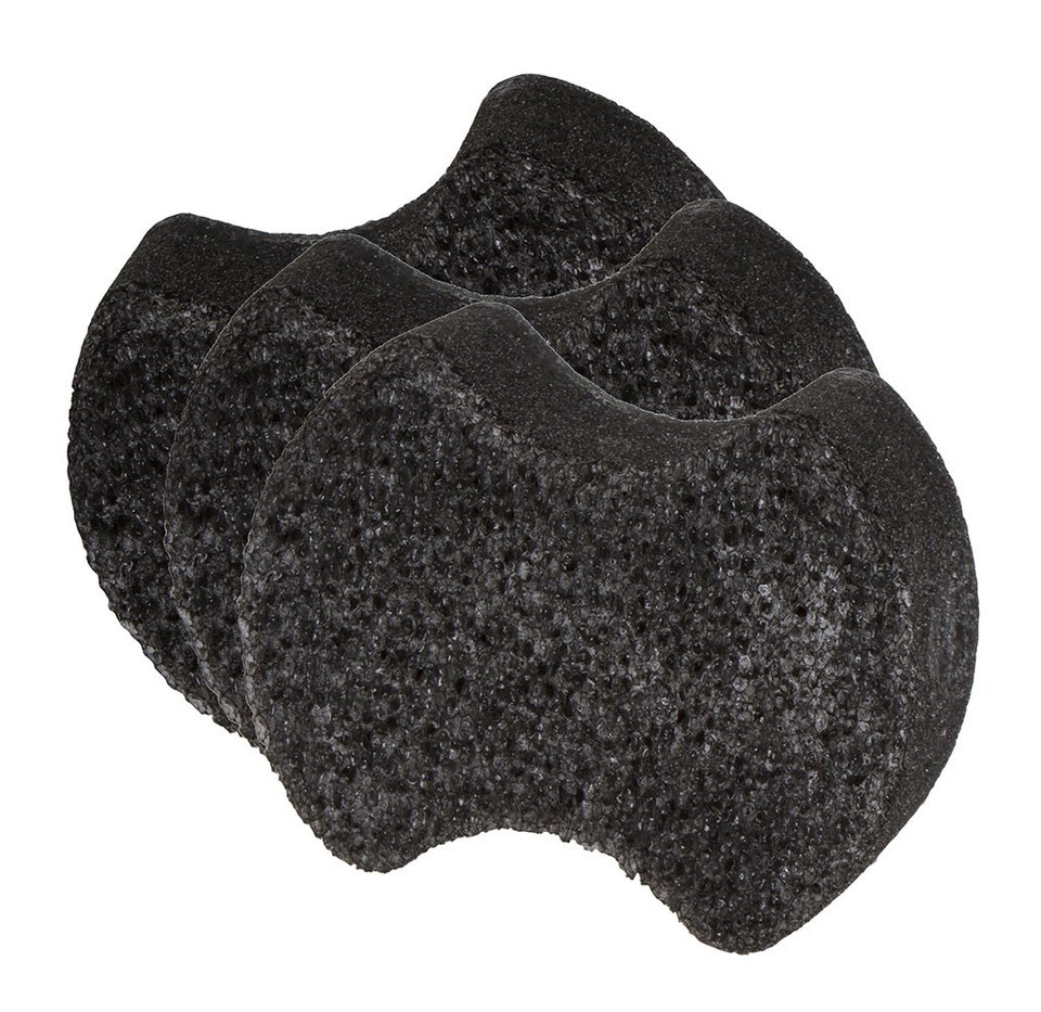 Spongeables Pedi-Scrub Foot Buffer, Sweet Sangria, Contains Detoxifying Charcoal, Shea Butter,Foot Exfoliating Sponge With Heel Buffer And Pedicure Oil, 20+ Washes, 3 Count (Pack Of 1)Sweet Sangria3 Count