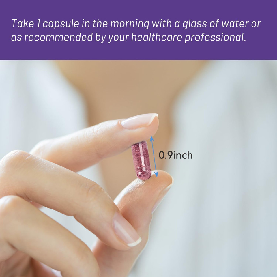 Beet Root Capsules 1000Mg Per Serving, Supports Nitric Oxide Production & Blood Pressure, With Black Pepper Extract, Non-Gmo, Gluten Free, Vegan - 120 Counts