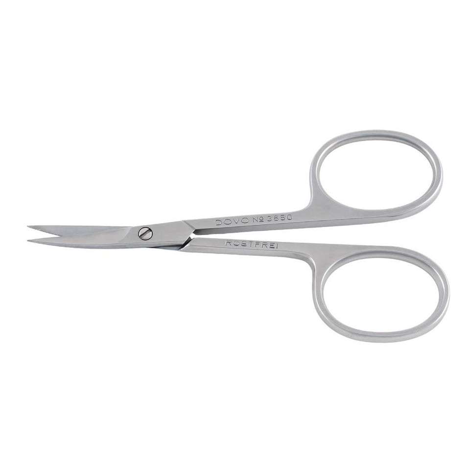 Dovo Dovo Stainless Satin Finished Cuticle Scissor, Curved, 3.5", 1 Ct