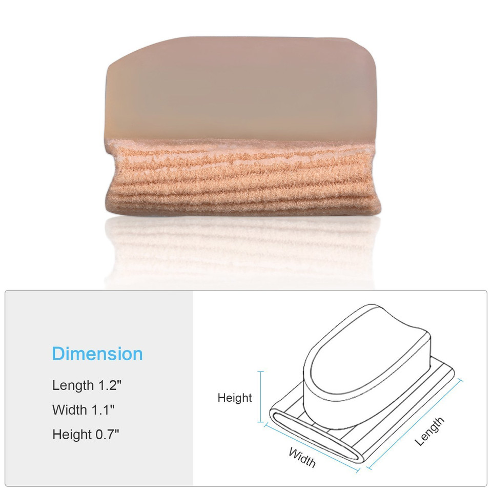 Ejoyous 4 Pack Hallux Valgus Hammertoe Straightener Toe Separators Bunion Corrector And Relief With Toe Spacers Gel Tube Sleeve For Toe Alignment, Overlap Toes, Hammer Toe In Shoes (2 Pairs)