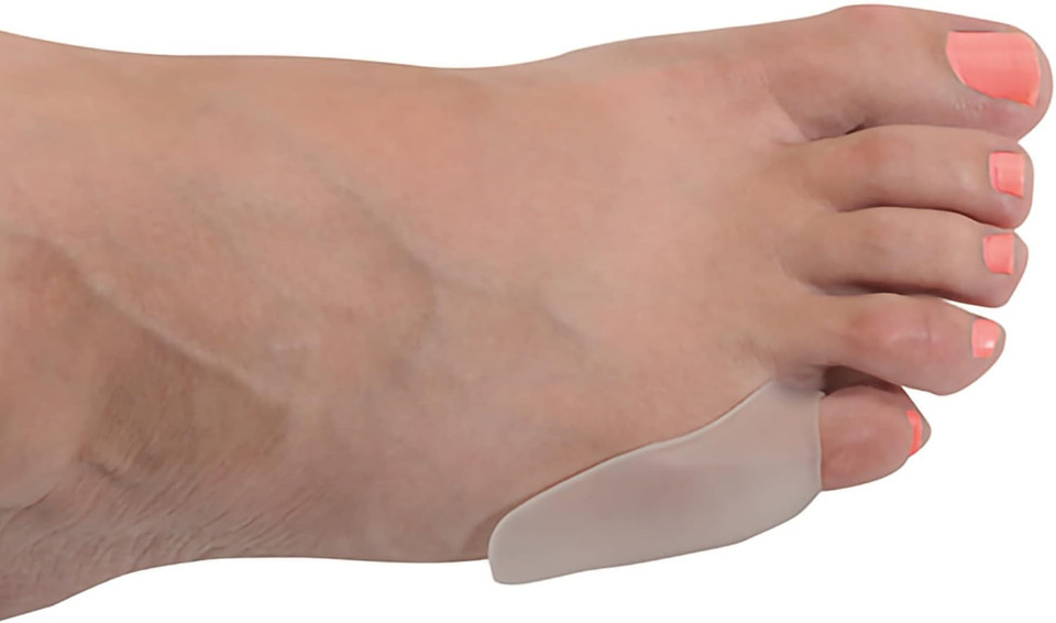 Mckesson Tailors Bunion Shield, Pinky Toe, Gel Pads, Cushions, Guard, For Men And Women, 1 Count