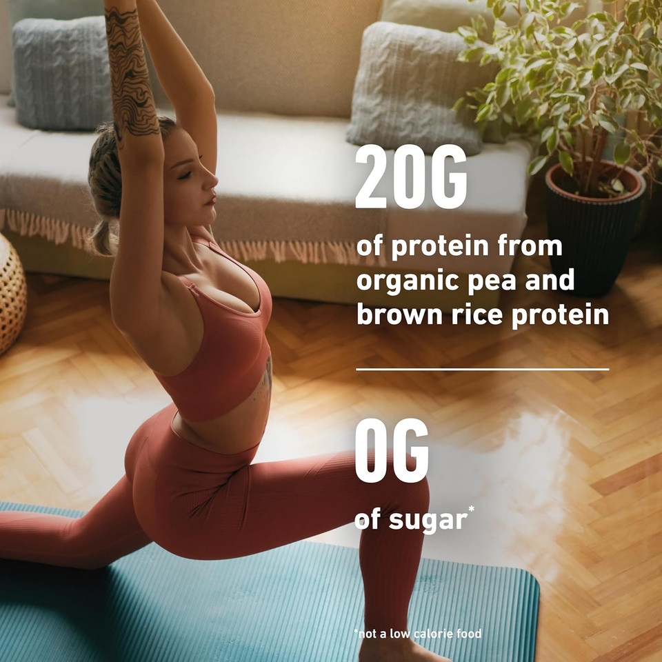 Isopure Plant-Based Protein Powder, Lactose Free, Gluten Free, With Iron, Unflavored, 20G Plant Protein Per Serving, 1.15 Lbs, 20 Servings Isopure Plant-Based Protein Powder, Lactose Free, Gluten Free, With Iron, Unflavored, 20G Plant Protein Per Serving, 1.15 Lbs, 20 Servings