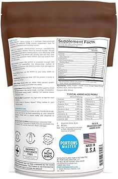 Cfm Whey Isolate Protein Powder, 2 Lb, 23G Low Carb, Low Fat, Cold-Processed, Fast Absorbing, Muscle Growth & Recovery Support (Chocolate Brownie)