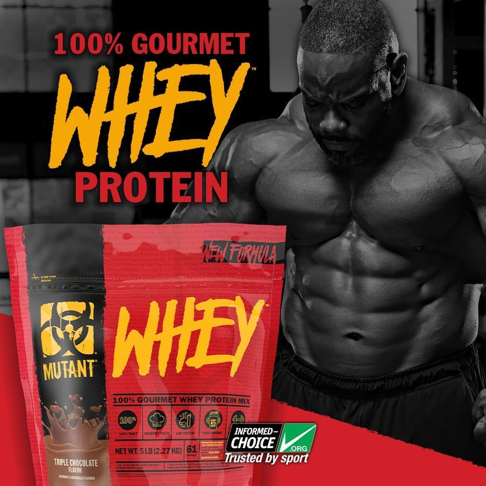 Mutant Whey Dual Chamber | Triple Chocolate & Cookies & Cream 1.8Kg (4Lbs)