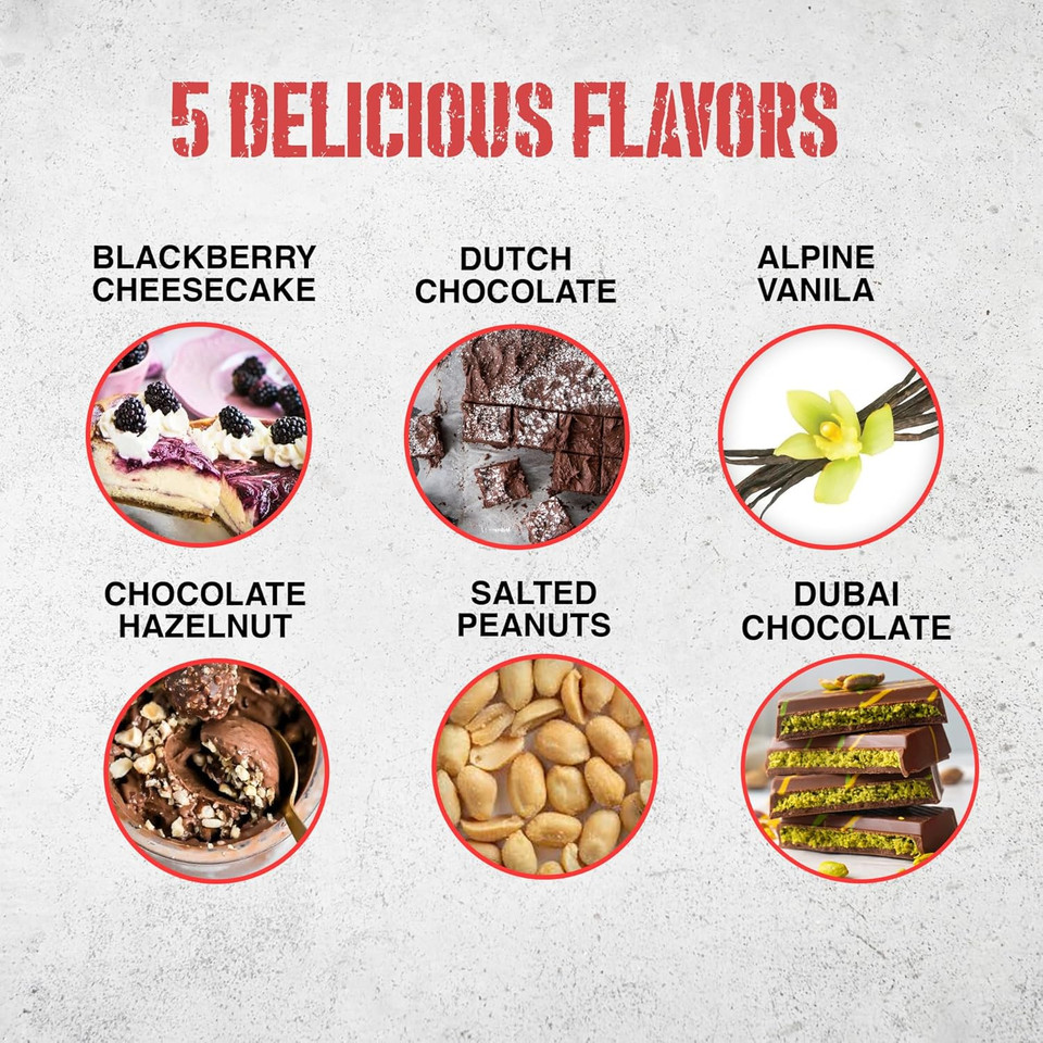 Apollon Nutrition 50/50 Formula-X | Whey Isolate And Casein Protein | 5 Lb (Alpine Vanilla)