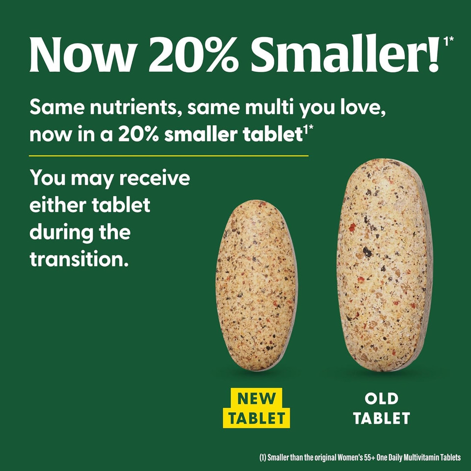 Megafood Women'S 55+ One Daily Multivitamin For Women - With Vitamin A, C, D3 & E For Optimal Aging Support - Plus Real Food - Bone & Immune Support Supplement - Vegetarian - 60 Tabs