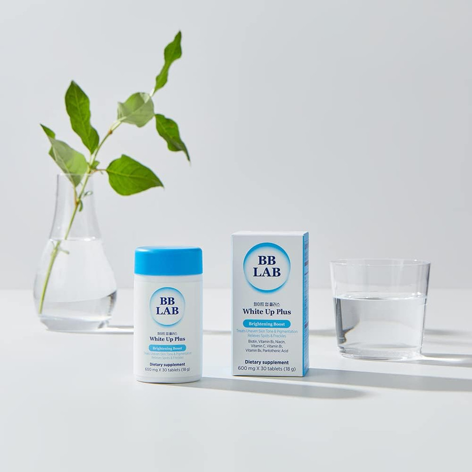 Bb Lab White Up Plus Advanced Supplement For Skin Support, Korean Glutathione, L-Cystine, Vitamin C, Dark Spots & Acne Skin