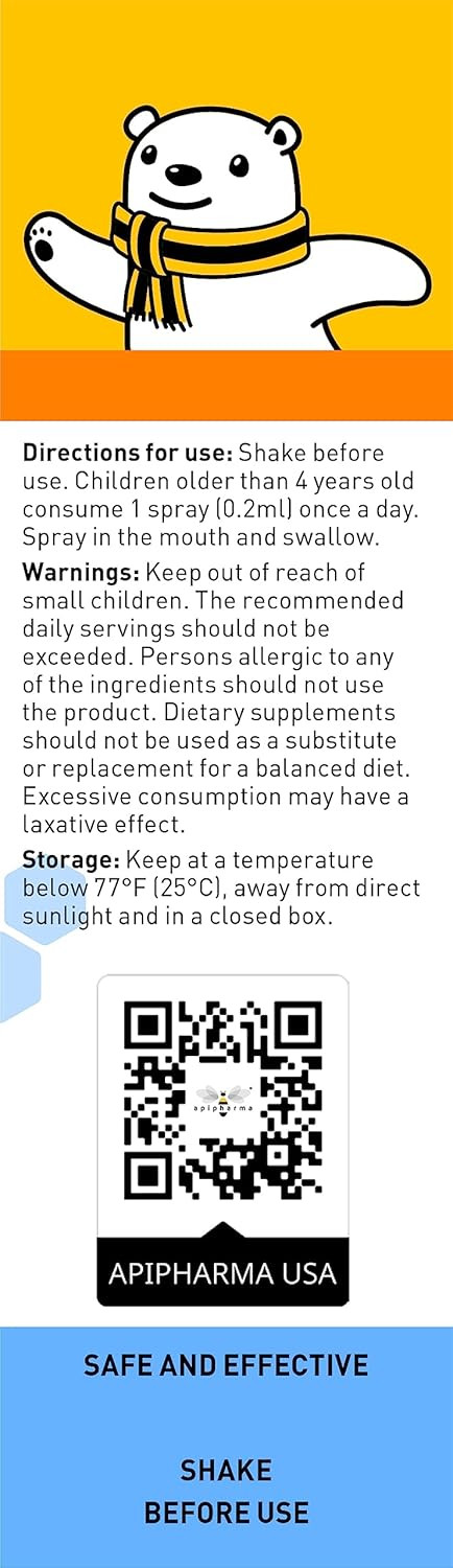 Children'S Vitamin D3 Supplement Spray - Easy To Use D3 Spray For Kids - Natural Multivitamin Spray With Immune Support, Pharmacist Developed (130 Sprays)