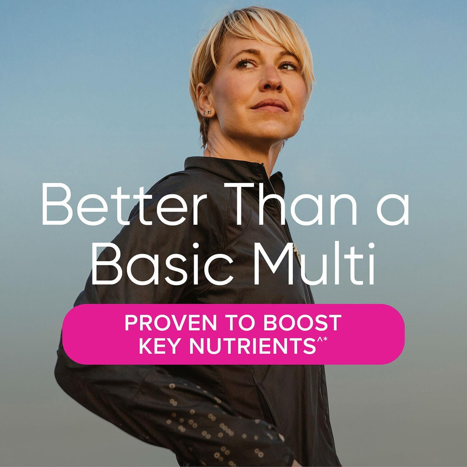 Gnc WomenS Ultra Mega Multivitamin Caplets, Clinically Proven To Feel Better, Immune Support, Vitamin A, B, C, D, Iron, Biotin, Beauty, Gluten Free, Timed Release, 90 Ct, 45 Svgs