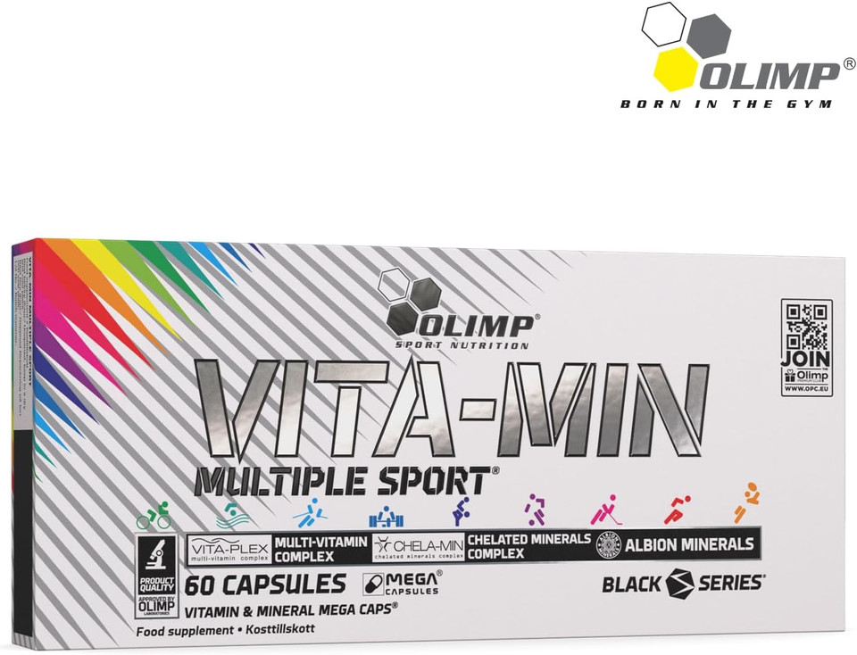 Olimp Vita-Min Multiple Sport Mega Caps - 60 Capsules