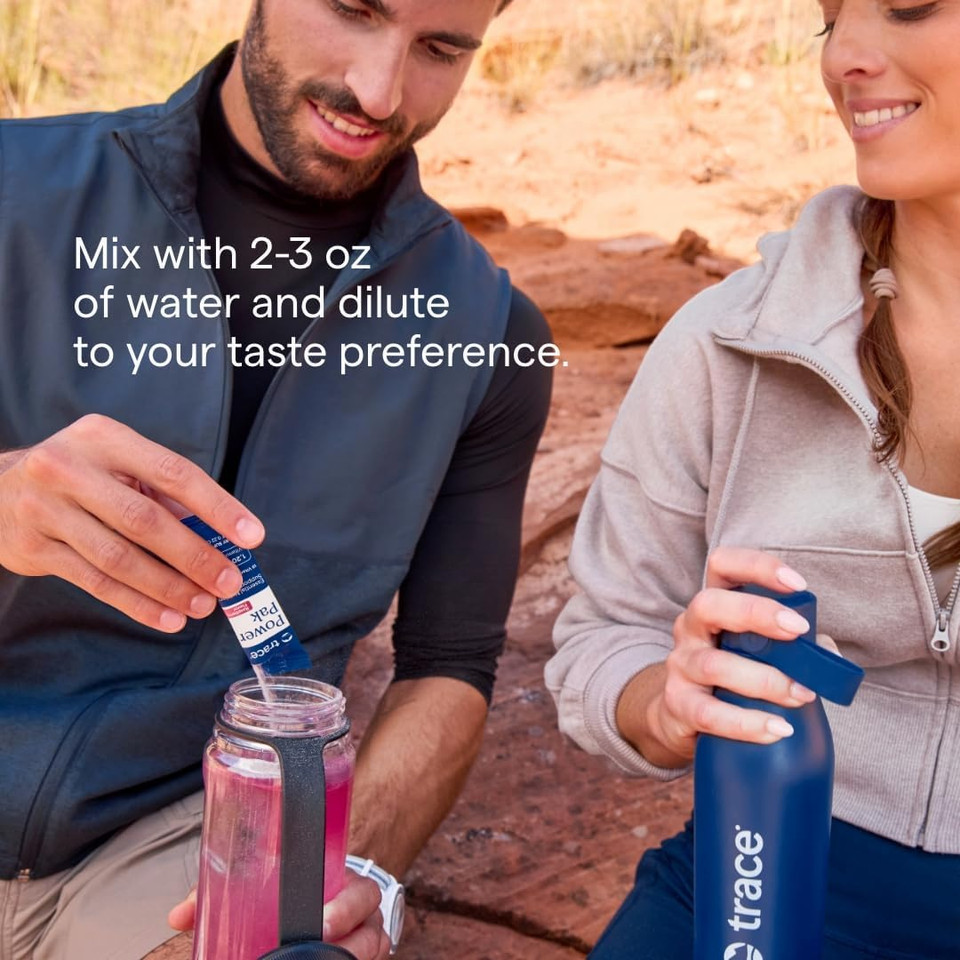 Trace Minerals Research Electrolyte Stamina Power Pak, Concorde Grape, 32 Count