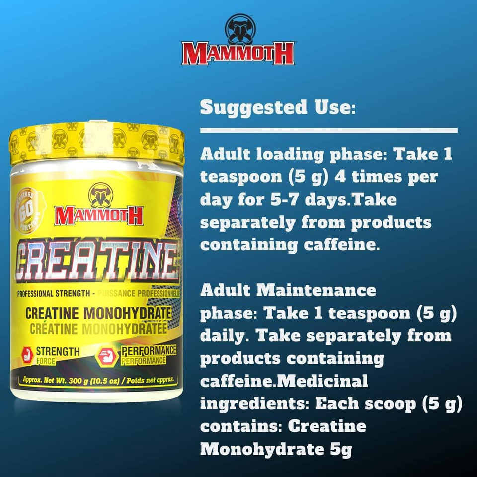 Mammoth Creatine 300Gr