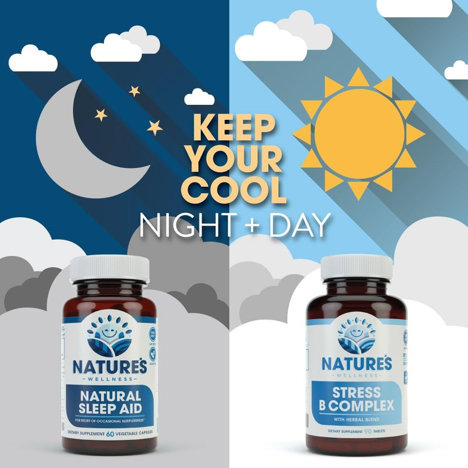Vitamin B Complex Stress Relief | All Natural Mood Enhancer And Stress Support Supplement | Stress B Complex With Herbal Extract Blend Plus Vitamin C, Paba, And Choline Vitamin B Complex Stress Relief | All Natural Mood Enhancer And Stress Support Supplement | Stress B Complex With Herbal Extract Blend Plus Vitamin C, Paba, And Choline