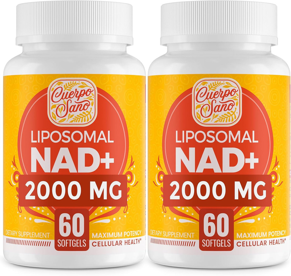 2000 Mg Nad Supplement, Liposomal Nad+ With High Absorption, More Efficient Than Nicotinamide Riboside, Pure & Plus Boosting Supplement, Aging Defense, Metabolism & Cellular, 240 Softgels